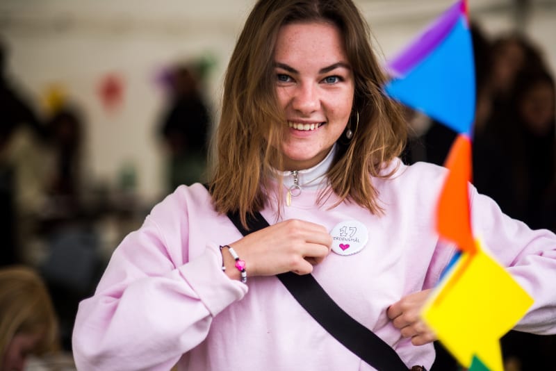 Fælles Forandring skal skabe motivation og kendskab omkring Verdensmålene. Foto: Emil Bertelsen