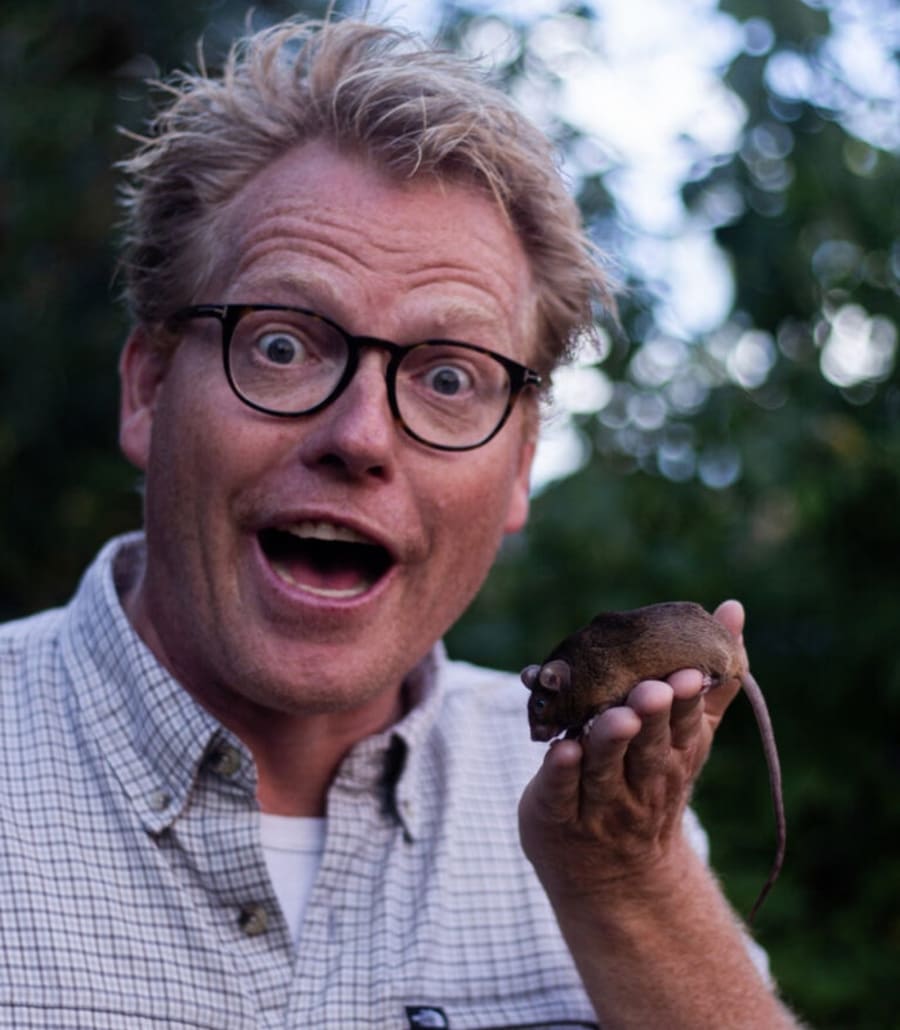 Sebastian Klein har skrevet flere bøger om natur og dyr. Foto Ludvig Gustav