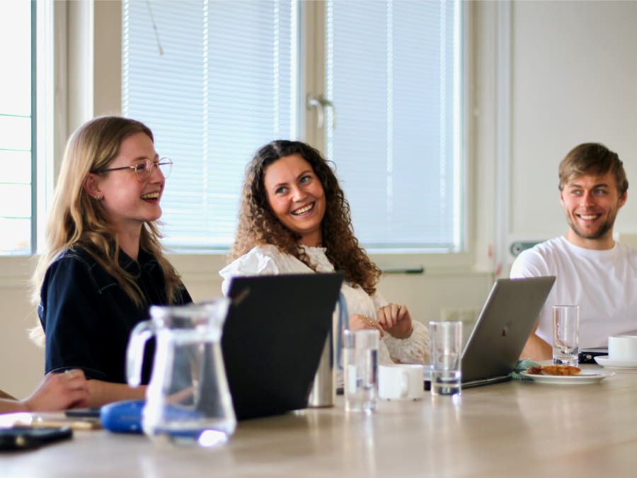 Gaia er nomineret til Verdensmålsprisen 2025 for at fremme samarbejdet mellem ungdommen og erhvervslivet i den grønne omstilling. Foto: Gaia.