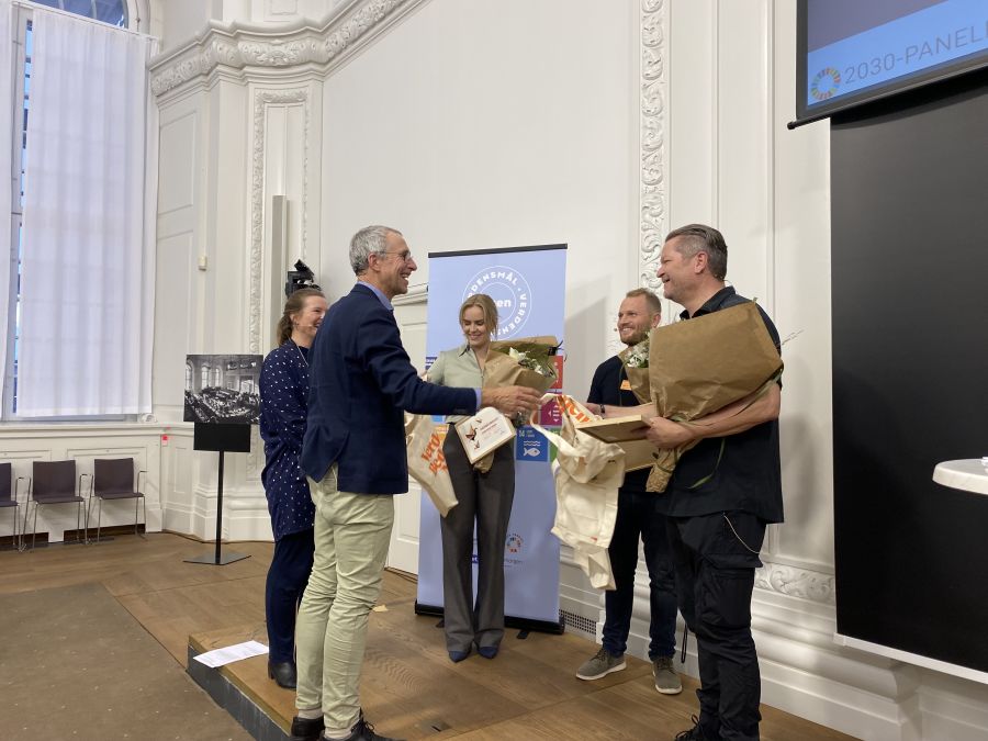 Alle tre nominerede gør en forskel for verdensmålene. Foto: Jawaher Mohammad