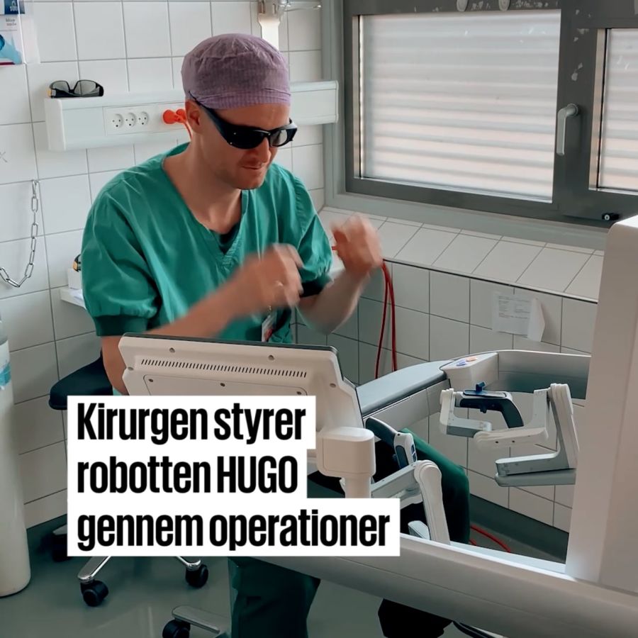 Sådan virker robotten HUGO